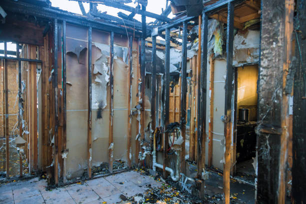Professional Smoke Damage Removal technician working in Deerfield Beach, FL